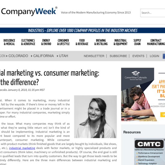 CompanyWeek Article