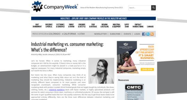 CompanyWeek Article