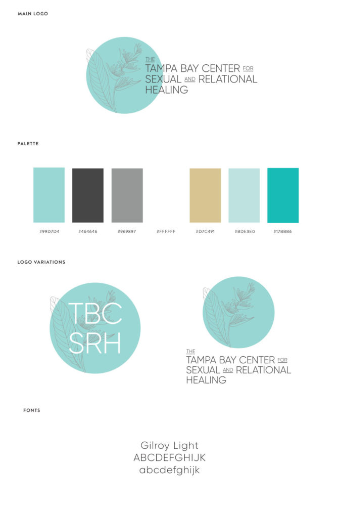 Branding Board for TBCSRH