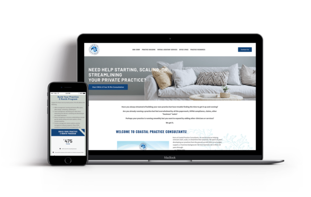 Coastal Practice Consultants, Responsive Web Design